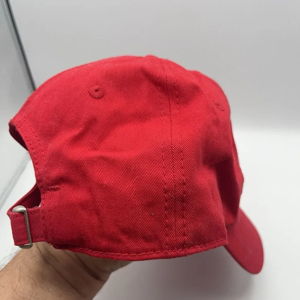 The Super Mario Bros Movie Hat Red Adjustable Ball Cap Snapback Nintendo